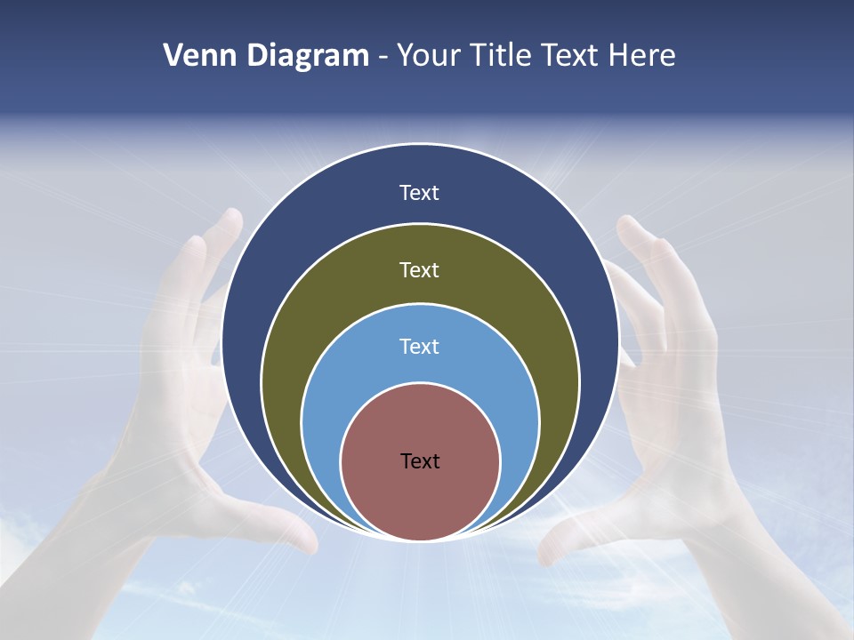 Chalice Contemplation People PowerPoint Template