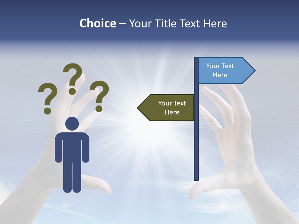 Chalice Contemplation People PowerPoint Template