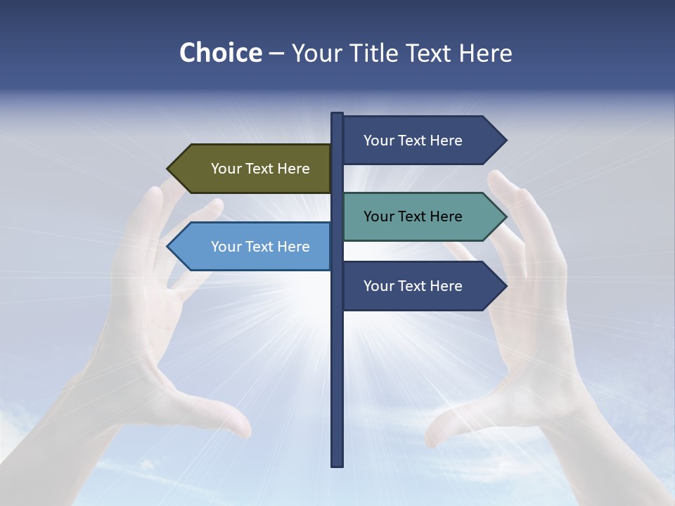 Chalice Contemplation People PowerPoint Template