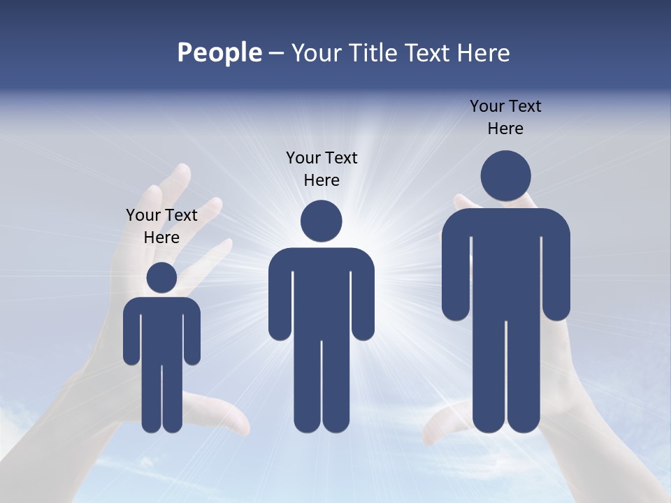 Chalice Contemplation People PowerPoint Template