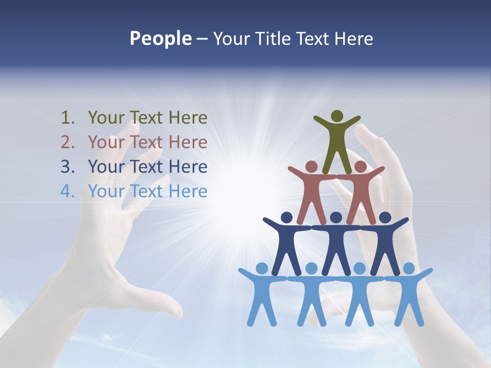 Chalice Contemplation People PowerPoint Template