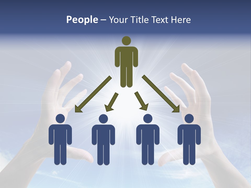 Chalice Contemplation People PowerPoint Template