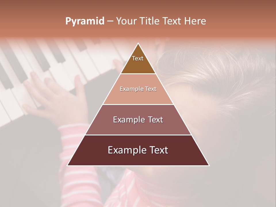 Kid White Adoration PowerPoint Template