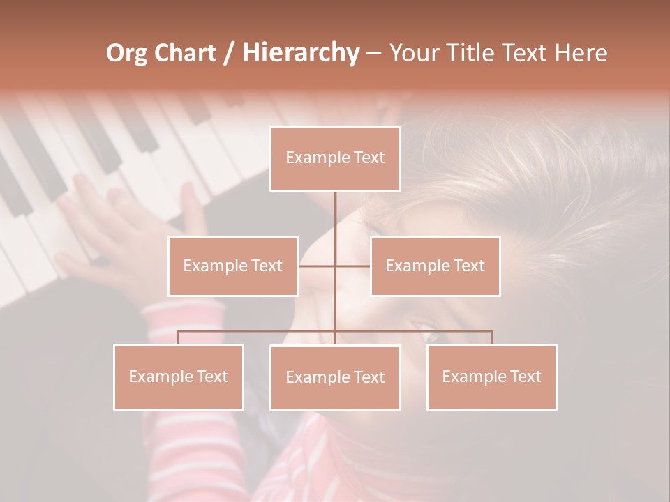 Kid White Adoration PowerPoint Template