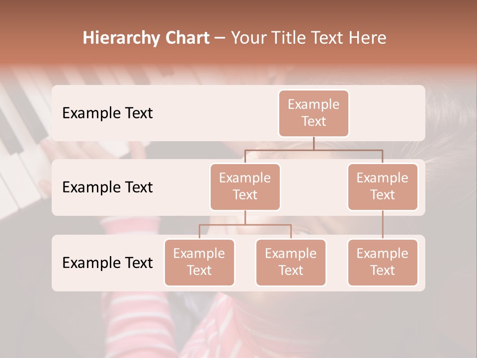 Kid White Adoration PowerPoint Template