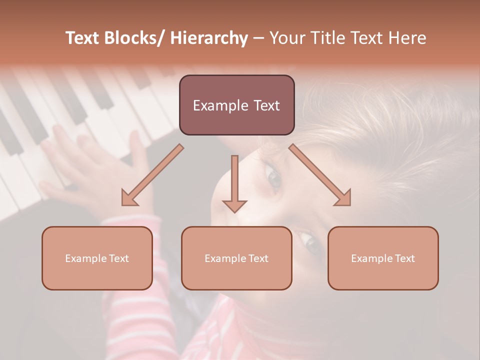 Kid White Adoration PowerPoint Template