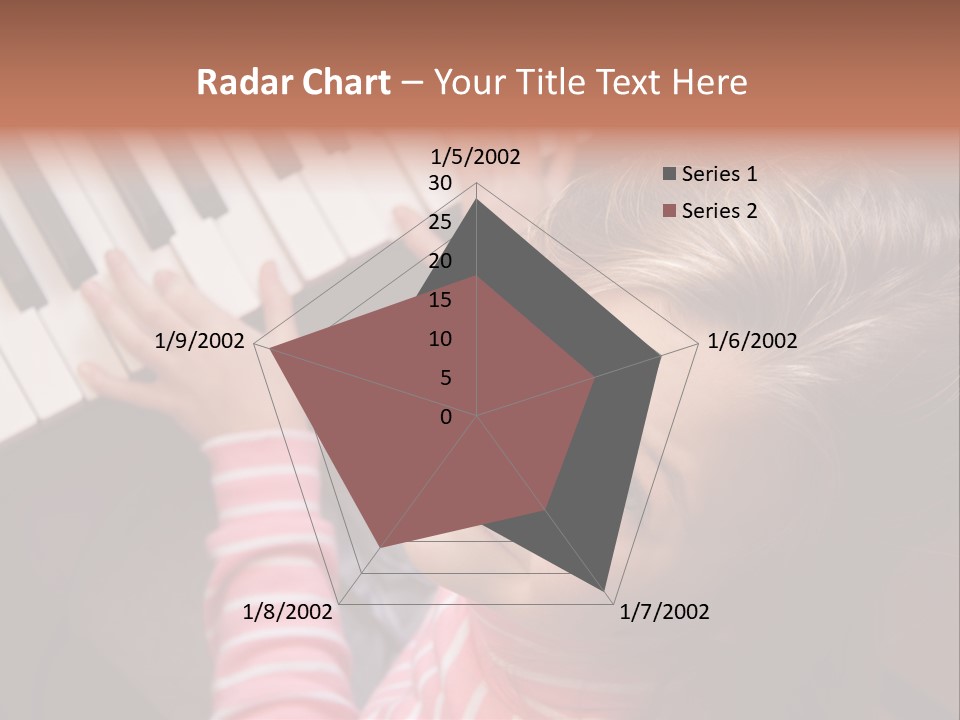 Kid White Adoration PowerPoint Template