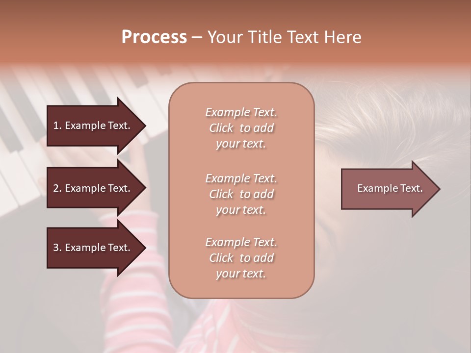 Kid White Adoration PowerPoint Template