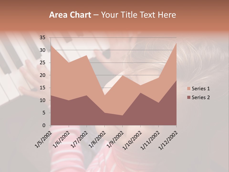 Kid White Adoration PowerPoint Template