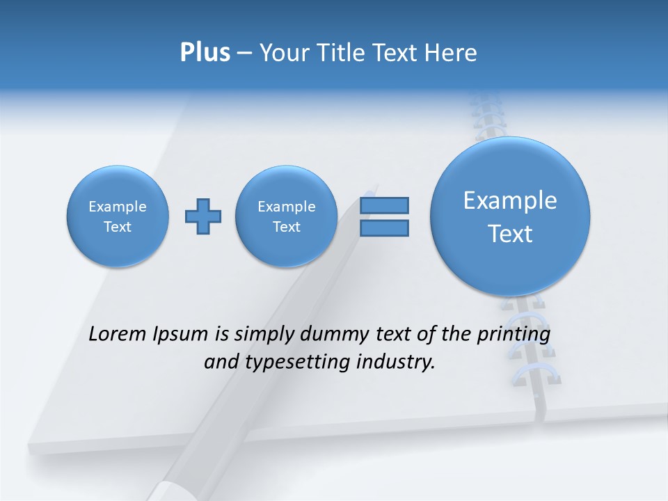 Class Learning Closeup PowerPoint Template