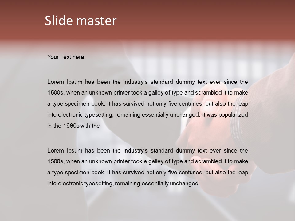 Success Appointment Promise PowerPoint Template