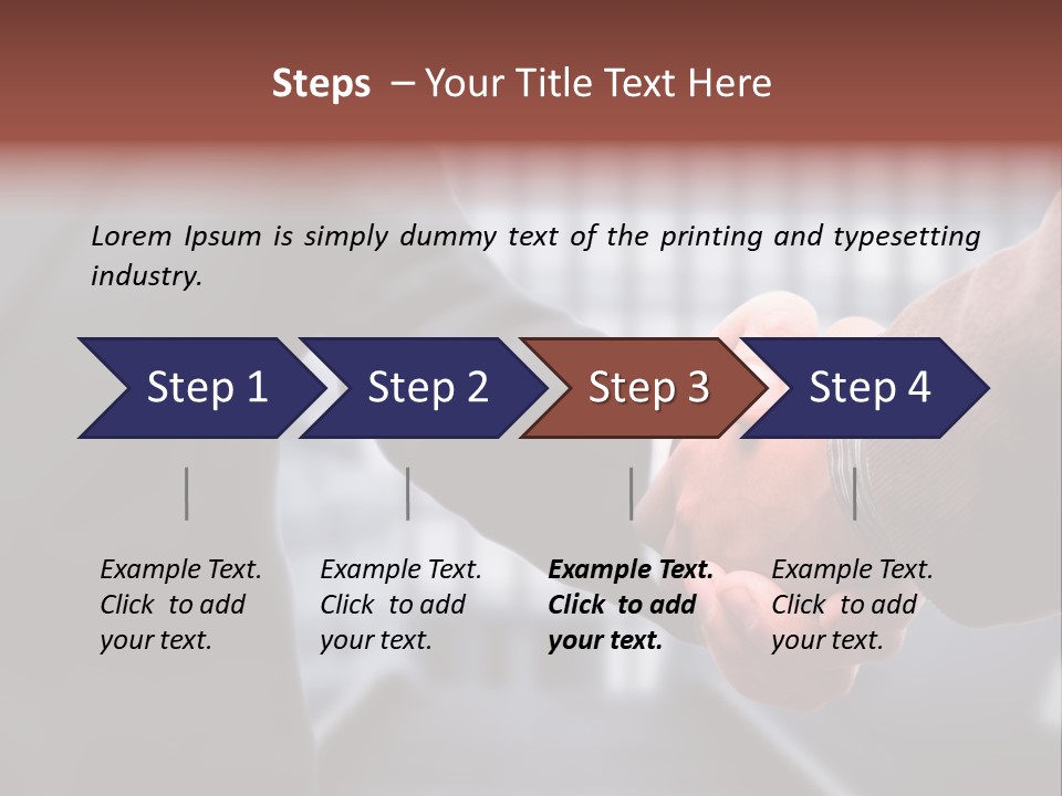 Success Appointment Promise PowerPoint Template