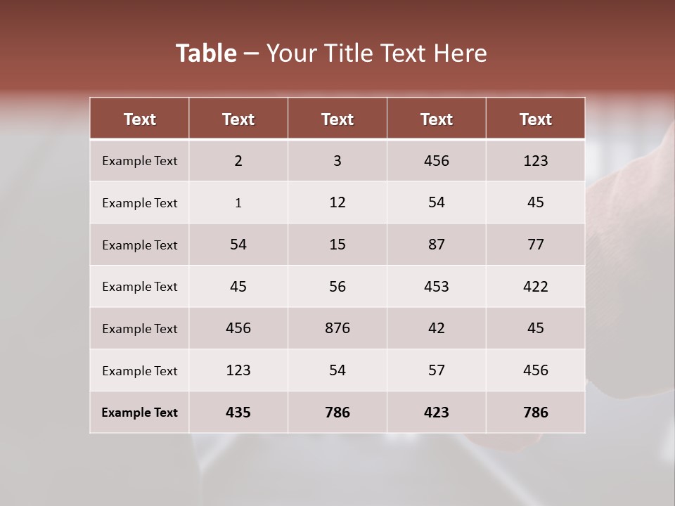 Success Appointment Promise PowerPoint Template
