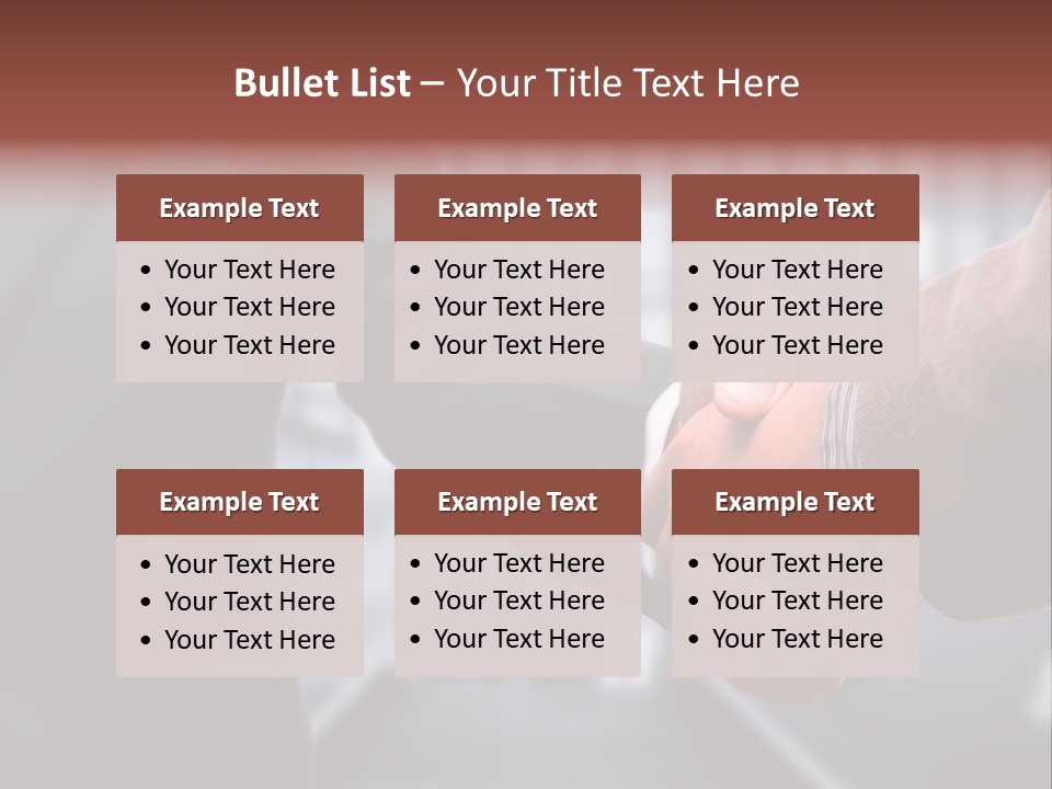 Success Appointment Promise PowerPoint Template