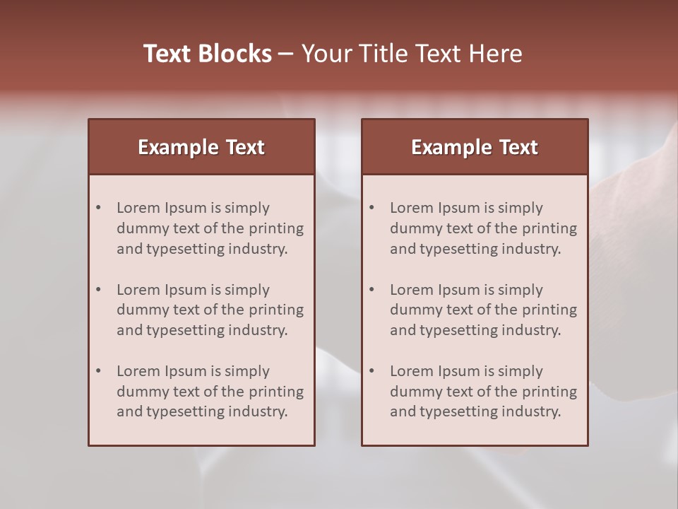 Success Appointment Promise PowerPoint Template