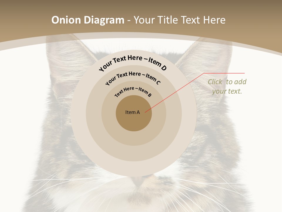 Predator Kitty Baby PowerPoint Template