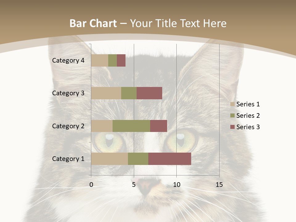 Predator Kitty Baby PowerPoint Template