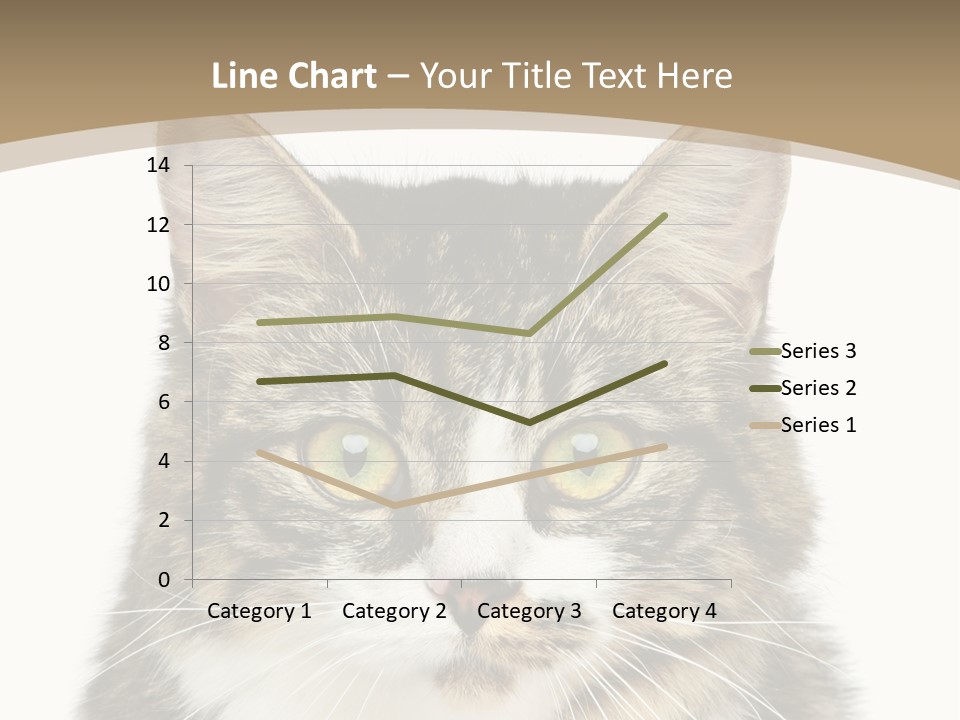 Predator Kitty Baby PowerPoint Template