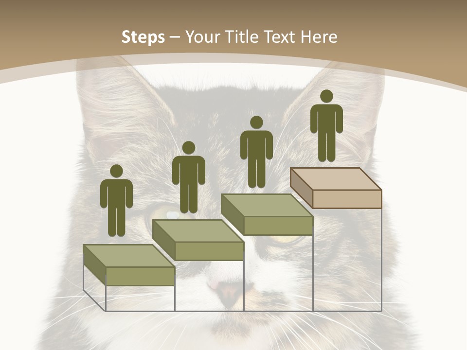 Predator Kitty Baby PowerPoint Template