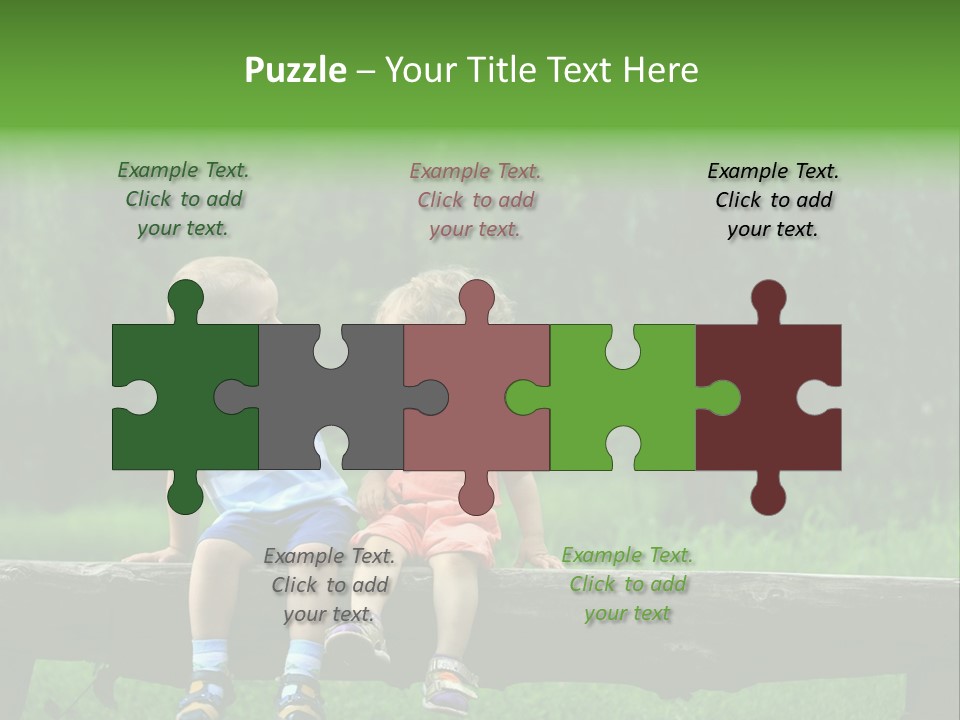 Summertime Love Happy PowerPoint Template