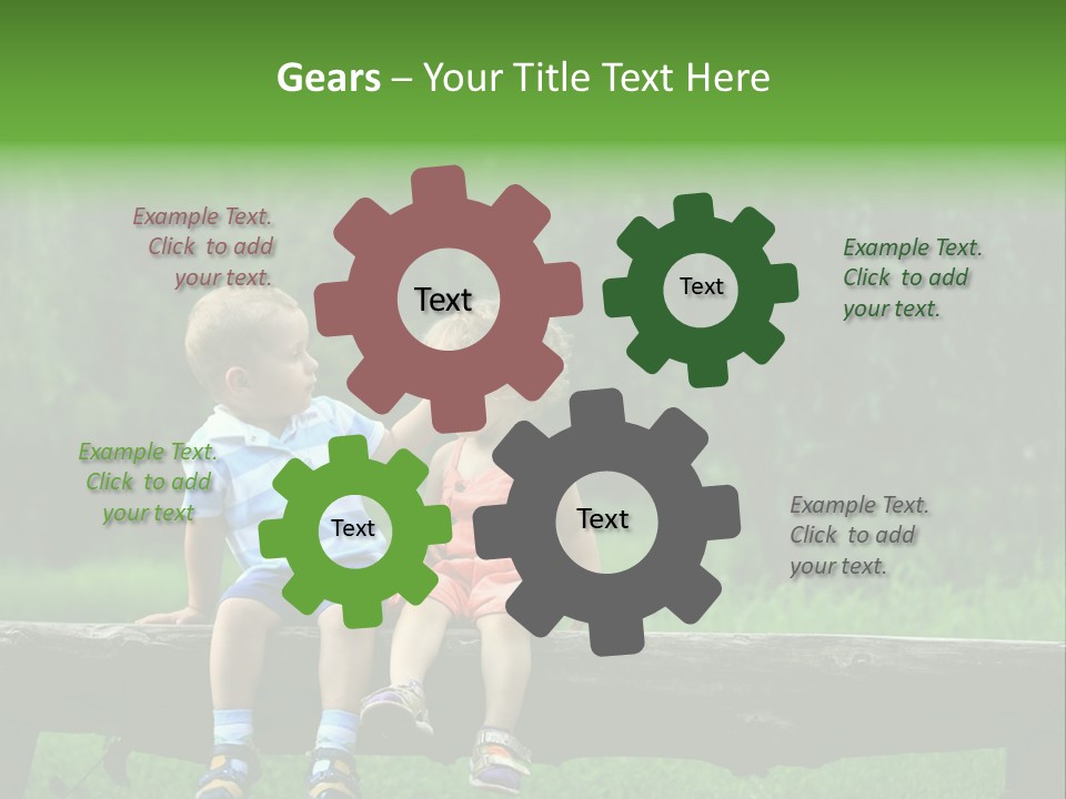 Summertime Love Happy PowerPoint Template