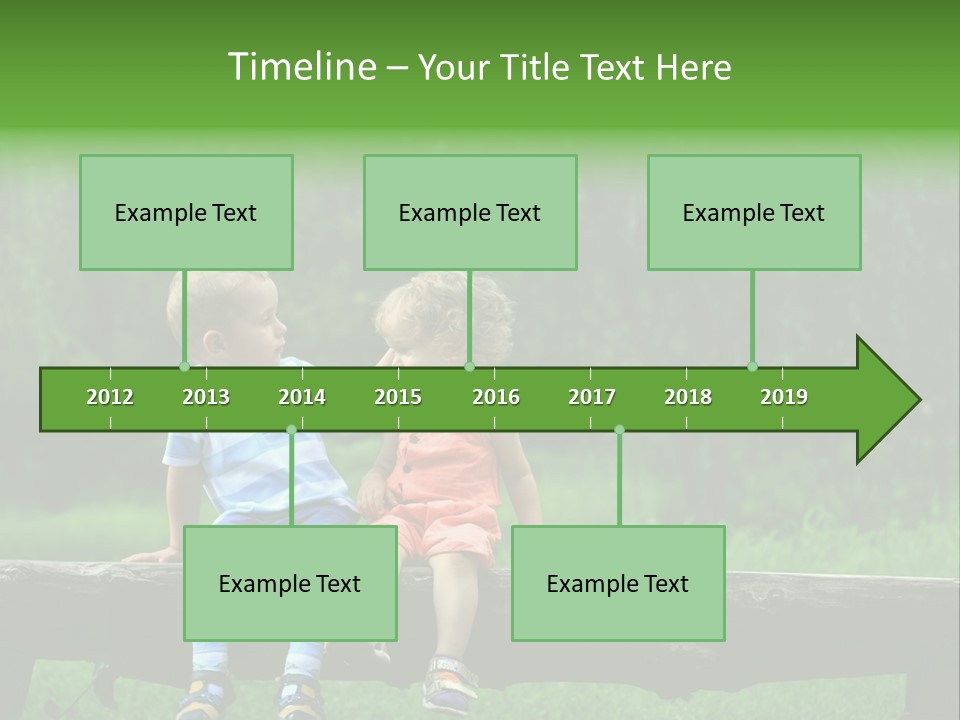 Summertime Love Happy PowerPoint Template