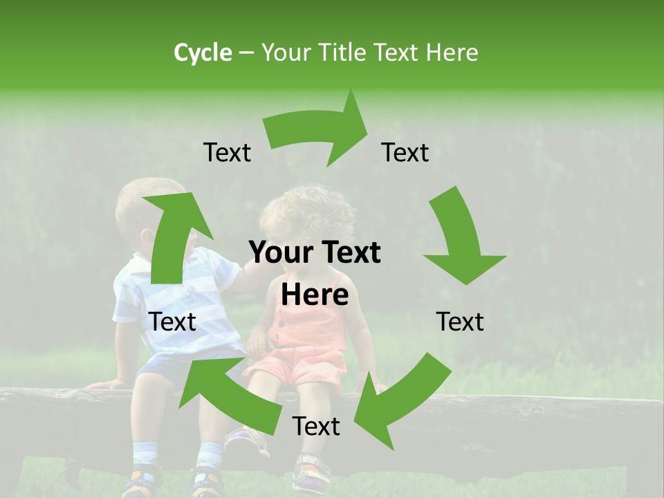 Summertime Love Happy PowerPoint Template