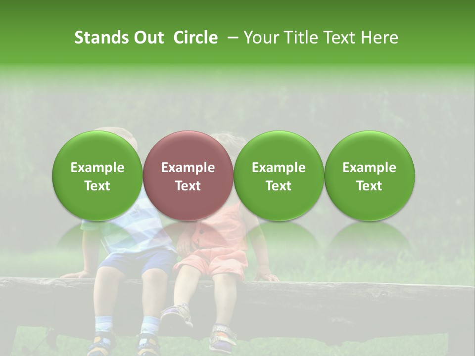 Summertime Love Happy PowerPoint Template