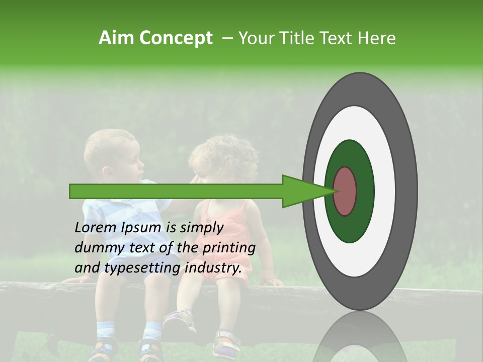 Summertime Love Happy PowerPoint Template