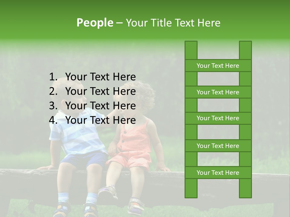 Summertime Love Happy PowerPoint Template