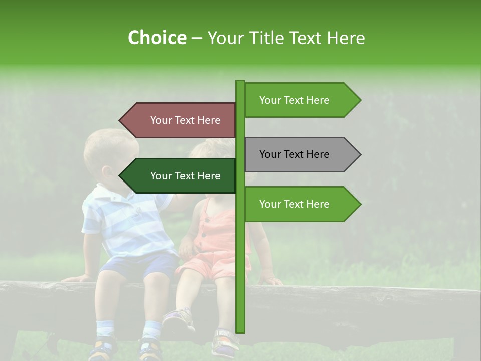 Summertime Love Happy PowerPoint Template