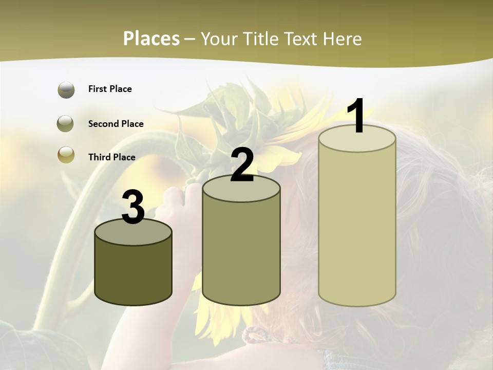 Enjoyment Toddler Blue PowerPoint Template