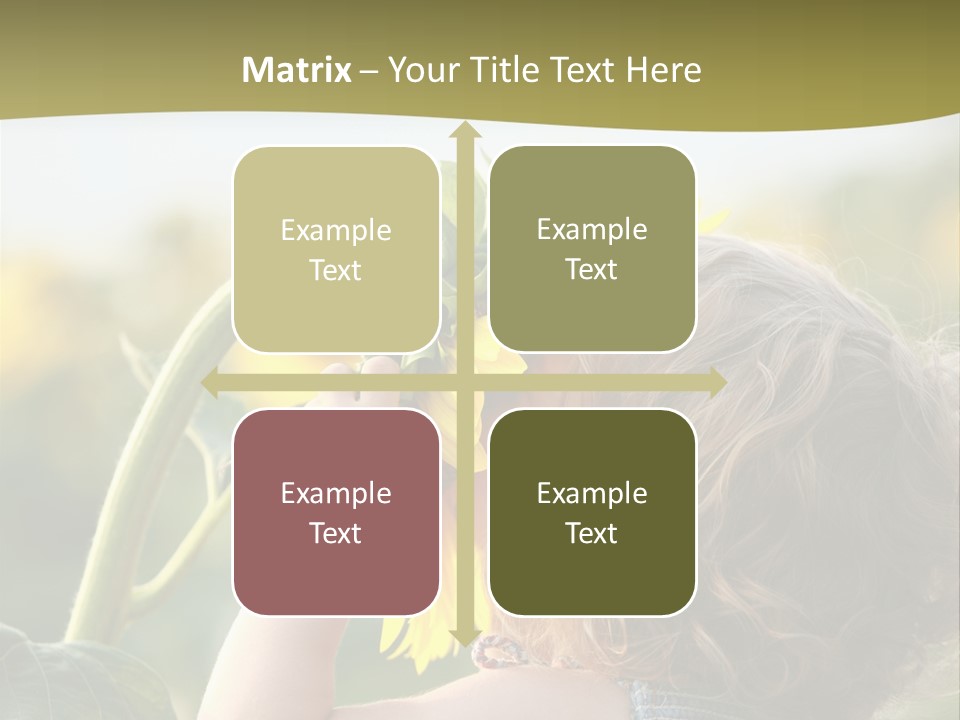 Enjoyment Toddler Blue PowerPoint Template