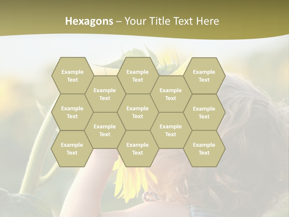 Enjoyment Toddler Blue PowerPoint Template