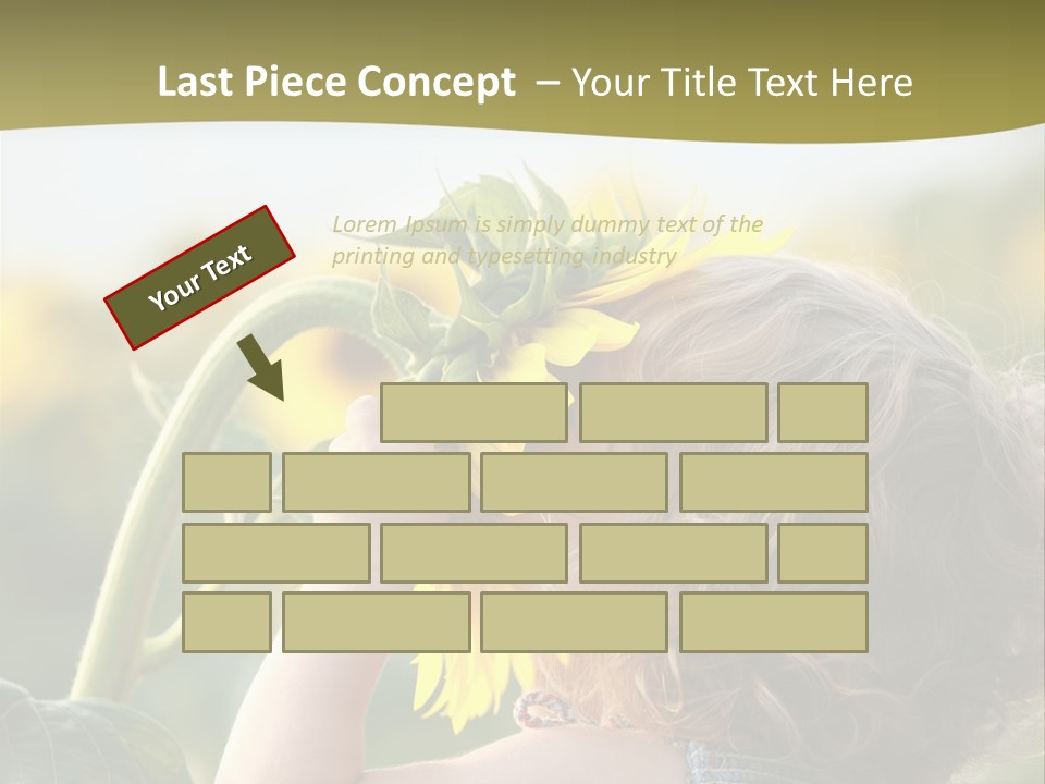 Enjoyment Toddler Blue PowerPoint Template