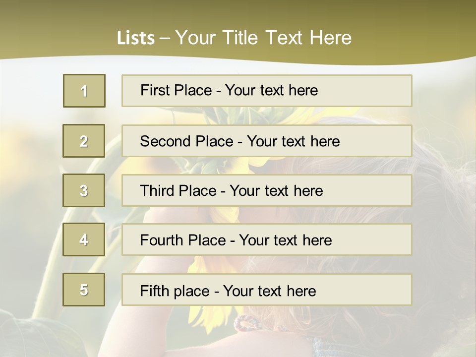 Enjoyment Toddler Blue PowerPoint Template
