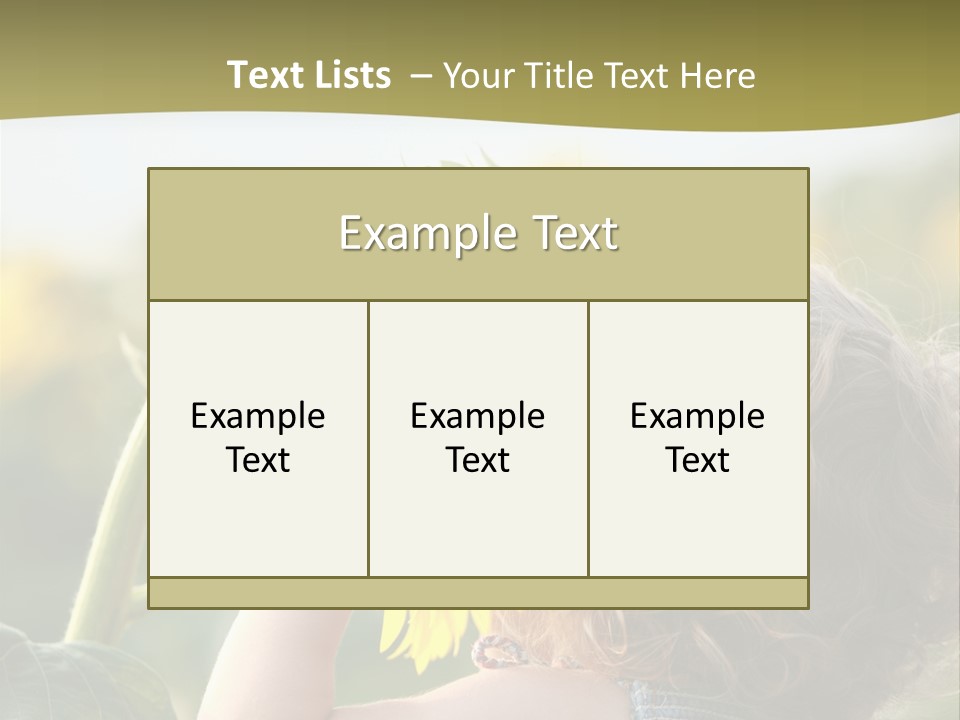 Enjoyment Toddler Blue PowerPoint Template