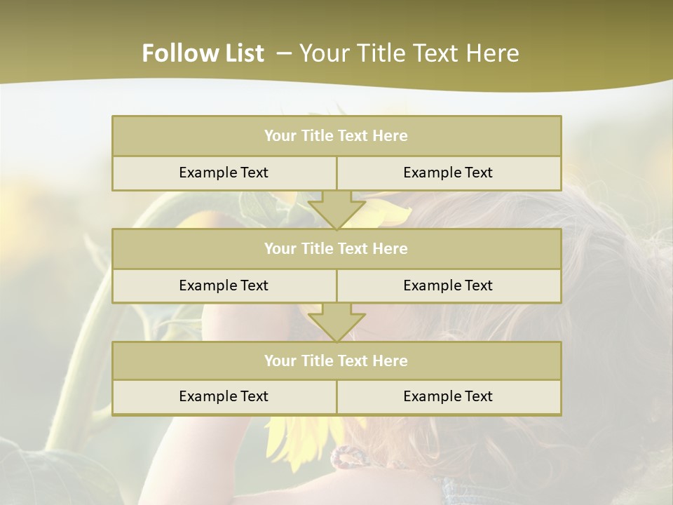 Enjoyment Toddler Blue PowerPoint Template