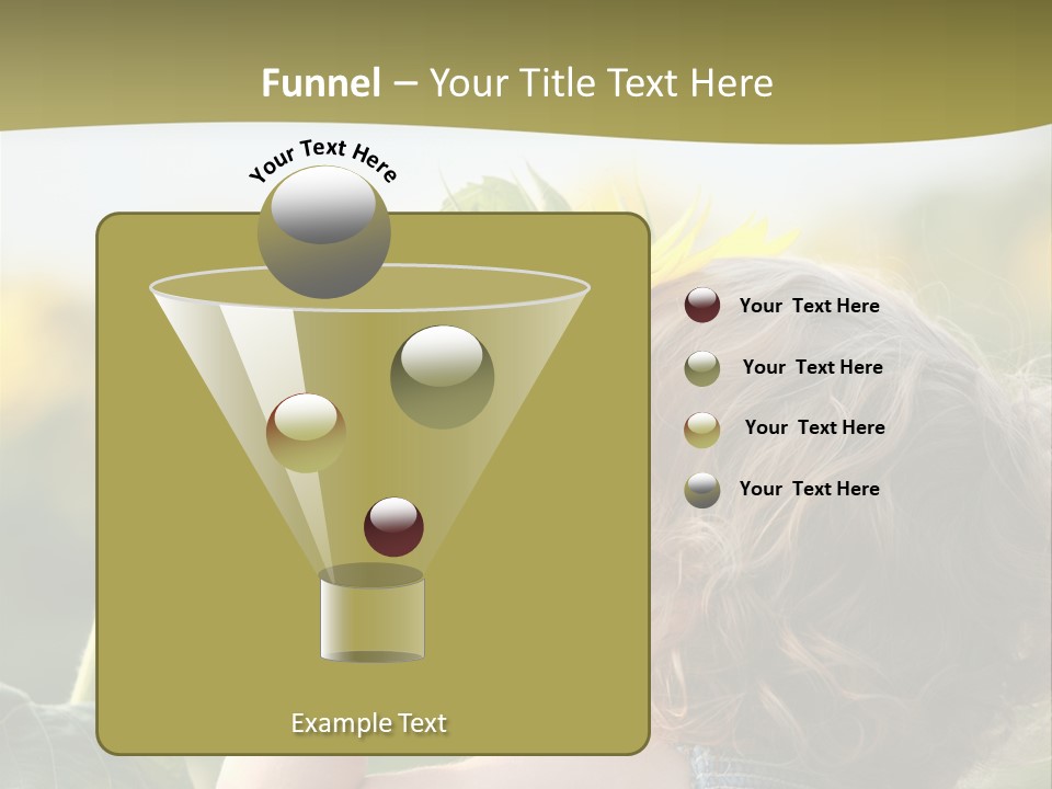 Enjoyment Toddler Blue PowerPoint Template