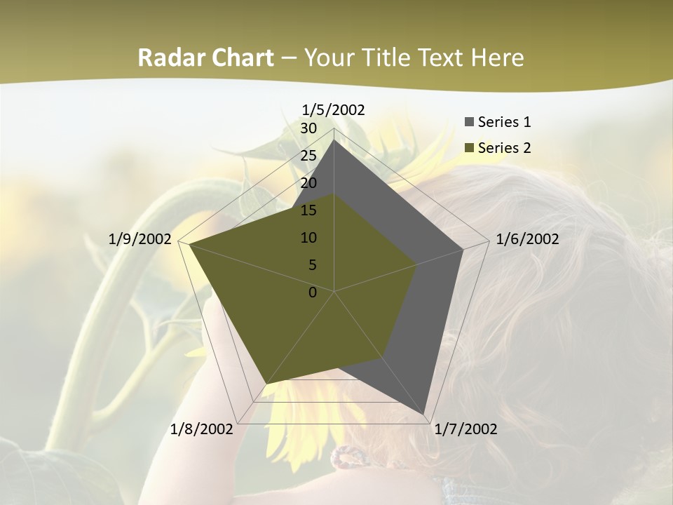 Enjoyment Toddler Blue PowerPoint Template