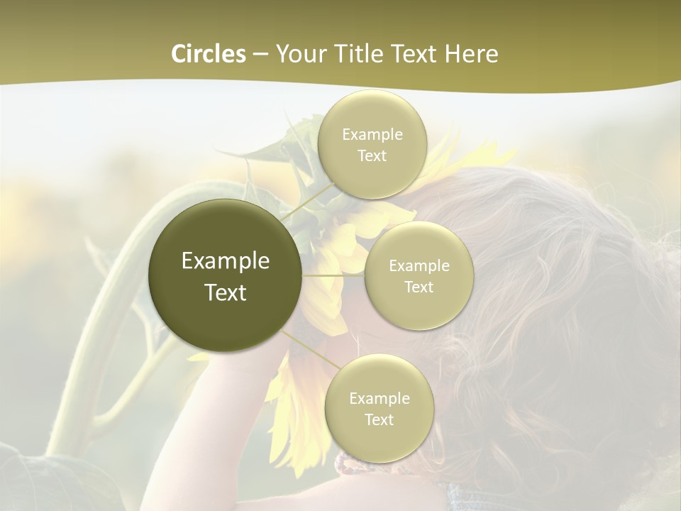 Enjoyment Toddler Blue PowerPoint Template