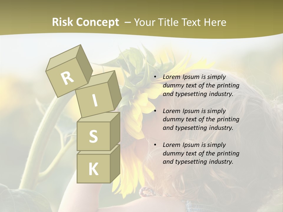 Enjoyment Toddler Blue PowerPoint Template