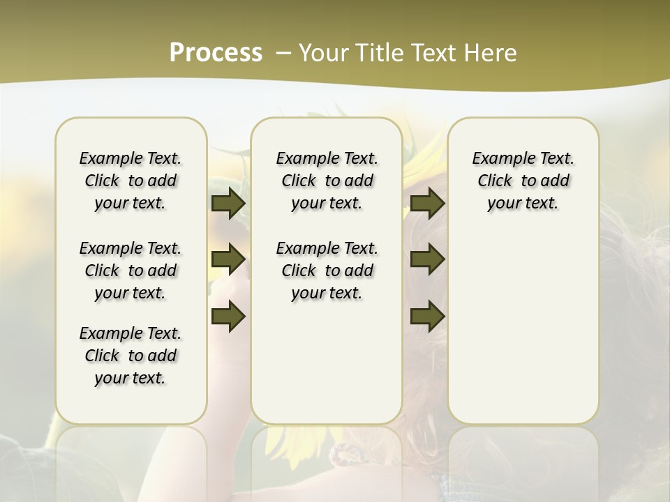 Enjoyment Toddler Blue PowerPoint Template