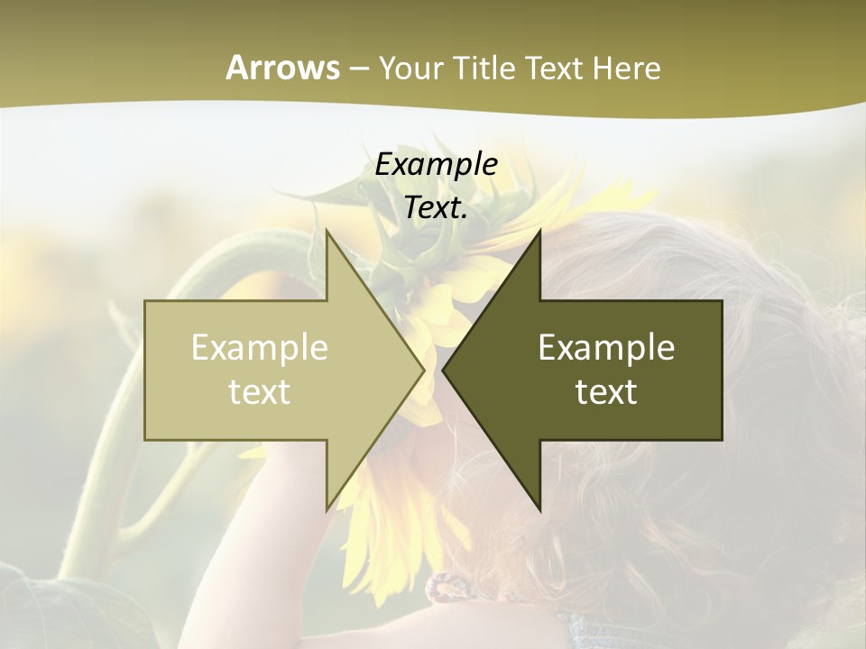 Enjoyment Toddler Blue PowerPoint Template