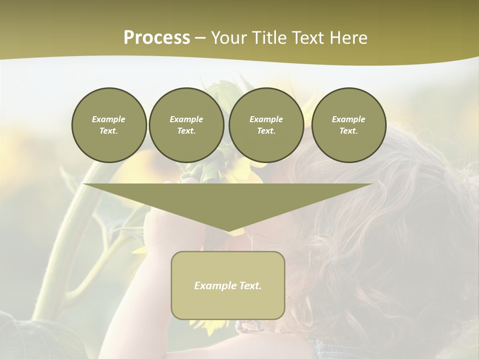 Enjoyment Toddler Blue PowerPoint Template