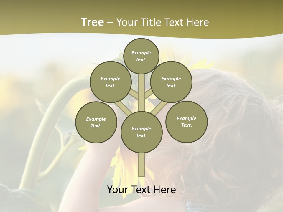 Enjoyment Toddler Blue PowerPoint Template