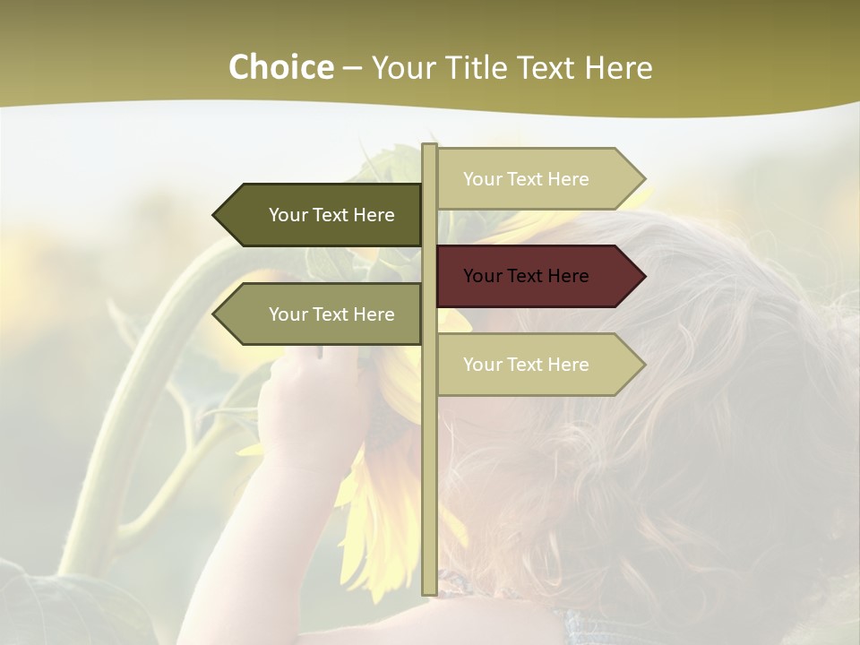 Enjoyment Toddler Blue PowerPoint Template