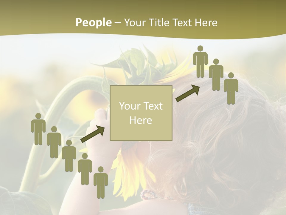 Enjoyment Toddler Blue PowerPoint Template