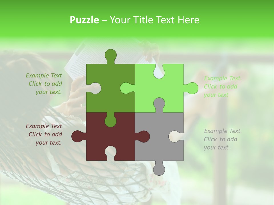 Novel Cropped Human PowerPoint Template