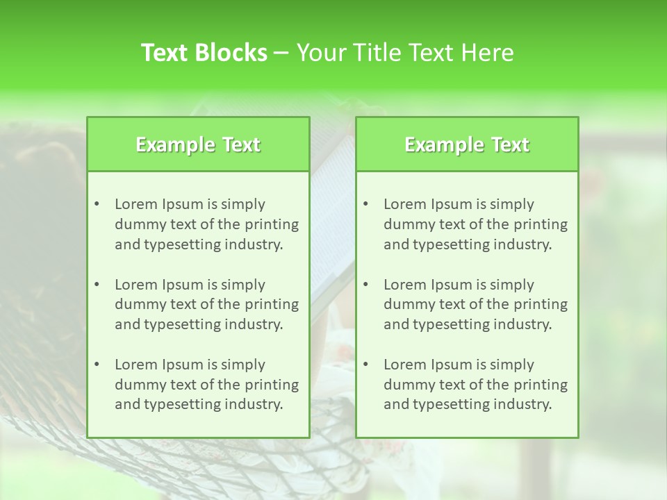 Novel Cropped Human PowerPoint Template